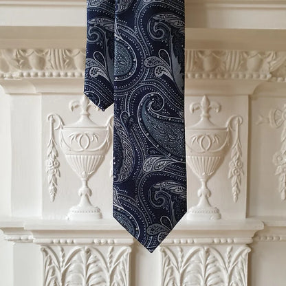 Ted Baker Drawn Paisley Silk Tie