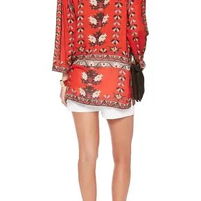 Isabel Marant Sofia Printed Modal Top