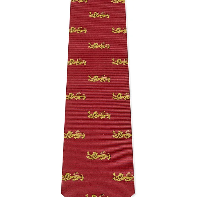 Thomas Pink Lions Wood Woven Silk Tie