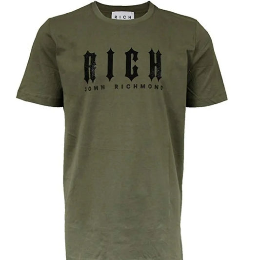 John Richmond Men’s T-Shirt Over Rocks