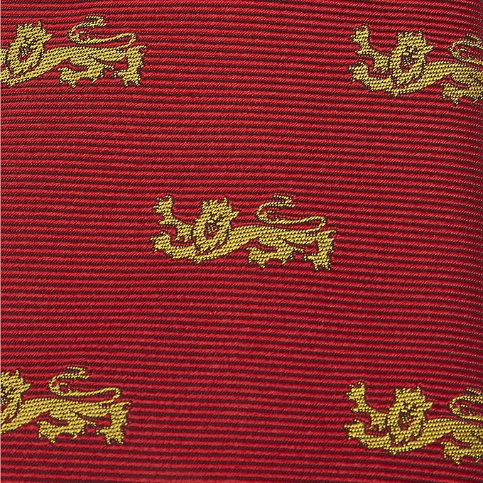 Thomas Pink Lions Wood Woven Silk Tie